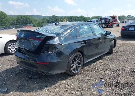 2025 Honda Civic Sport из США, поврежденный, VIN 2HGFE2F5XSH551577